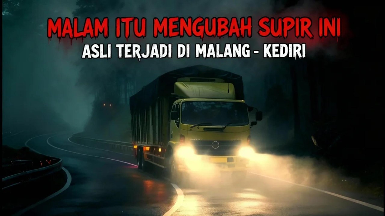 PERJALANAN YANG MENYERAMKAN | KISAH MISTIS SOPIR TRUCK PASIR JALUR BATU MALANG