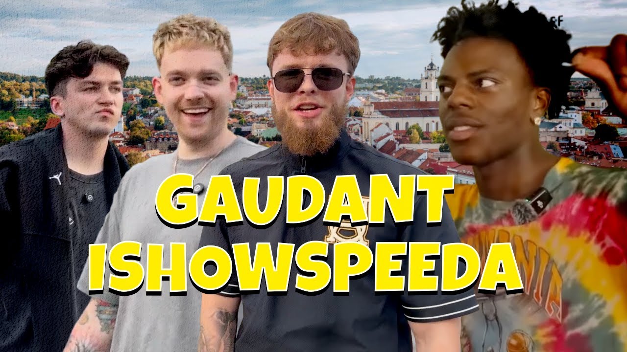 KAIP RAJONO KUNIGAS , FLIGHTAS IR DIRKSTYS ISHOWSPEEDA GAUDE