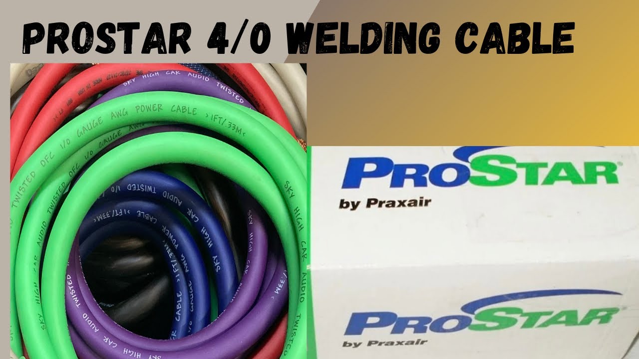 ProStar 4/0 Welding Cable