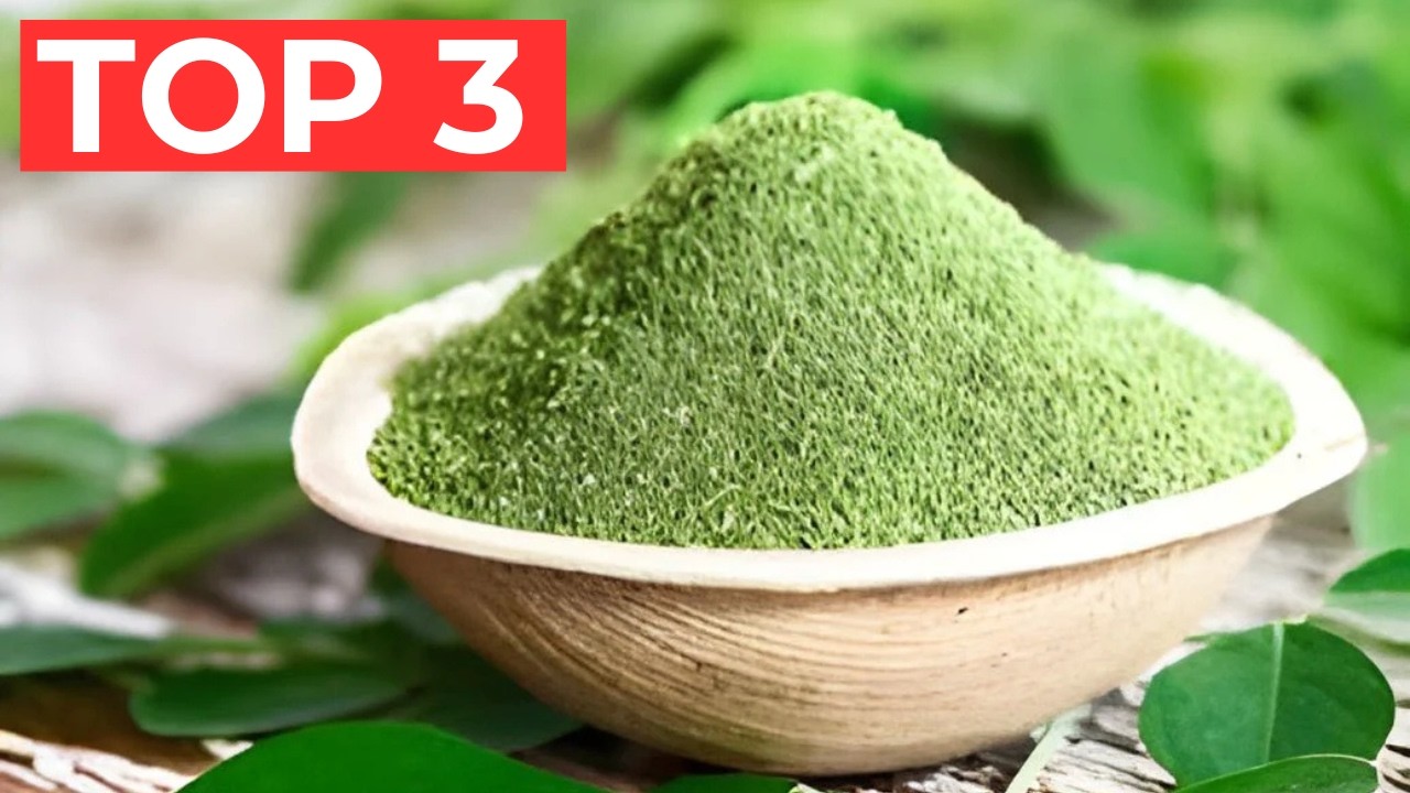 TOP 3 Best Organic Moringa Powder 2025