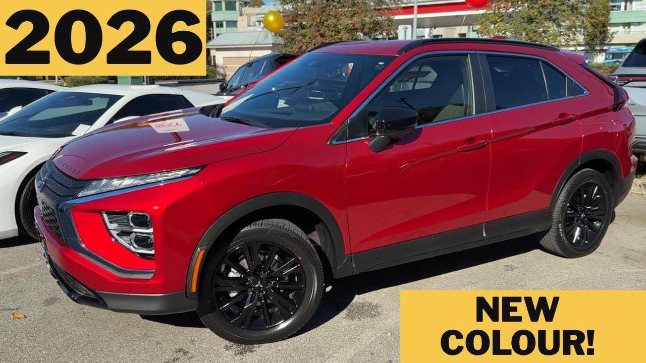 Новый цвет - Mitsubishi Eclipse Cross NOIR 2026 года - Красный Бриллиант!