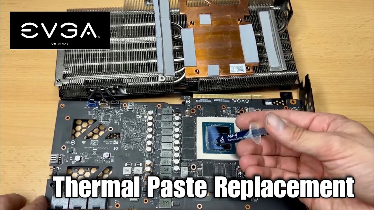 3080 Evga FTW3 Thermal Paste Replacement