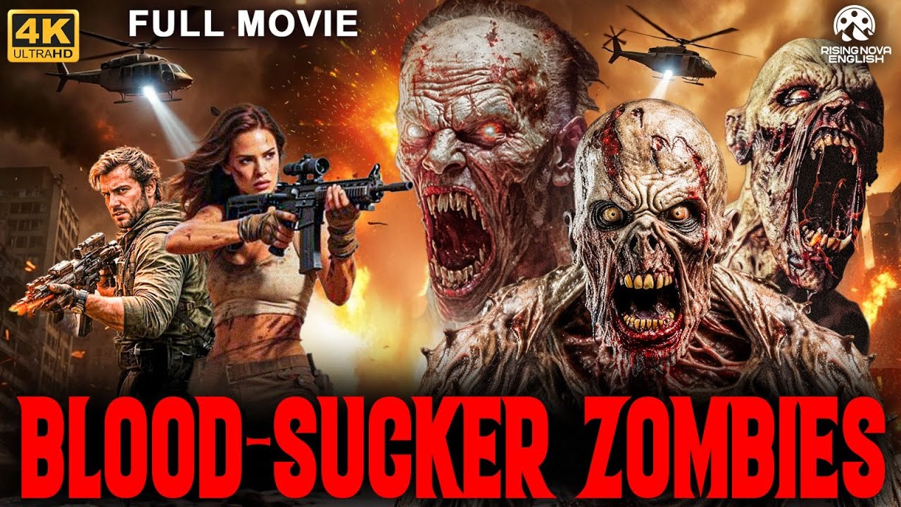 BLOOD SUCKER ZOMBIES - Hollywood Horror Action Movie | English Movie | Tyshawn, Thomas | Free Movies