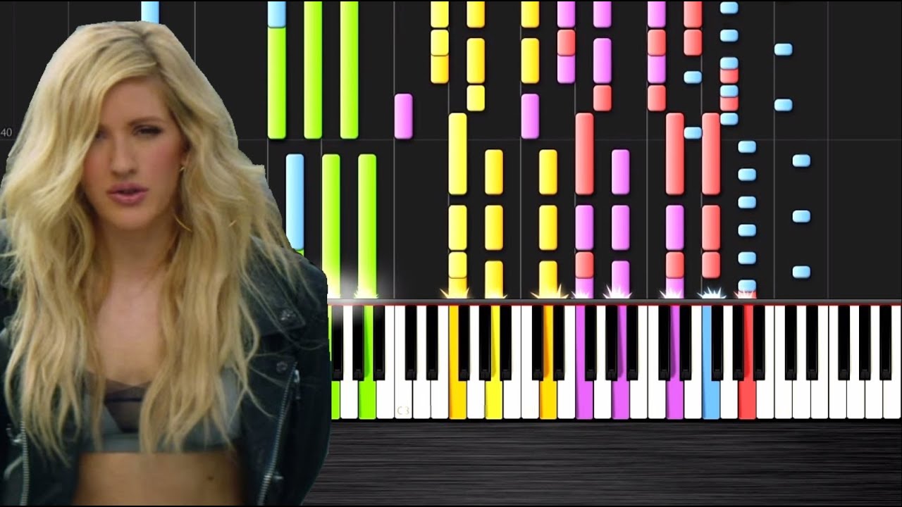 Calvin Harris - Outside ft. Ellie Goulding IMPOSSIBLE REMIX by PlutaX - piano