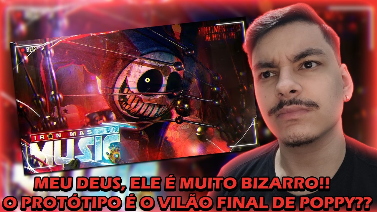 (ENTÃO ESSE É O PROTÓTIPO?!) REACT Coisas Quebradas | Poppy Playtime (Capítulo 5) | Iron Master