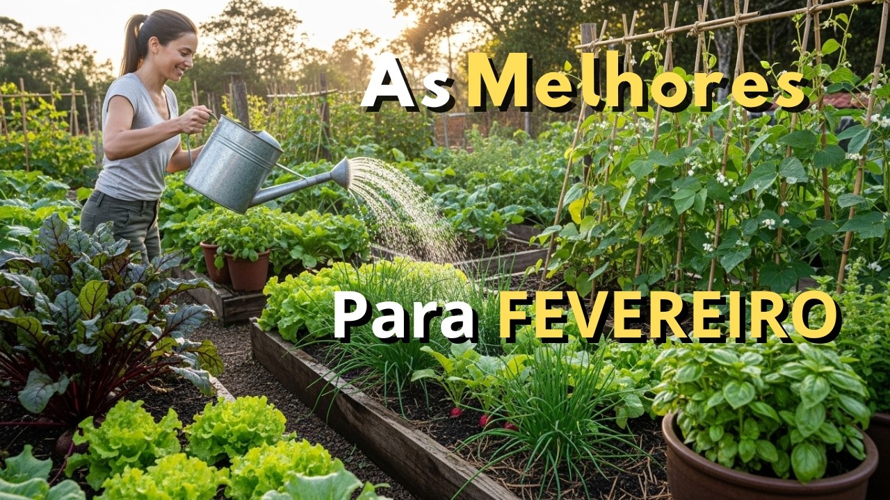 Aprenda o que e como Plantar em Fevereiro