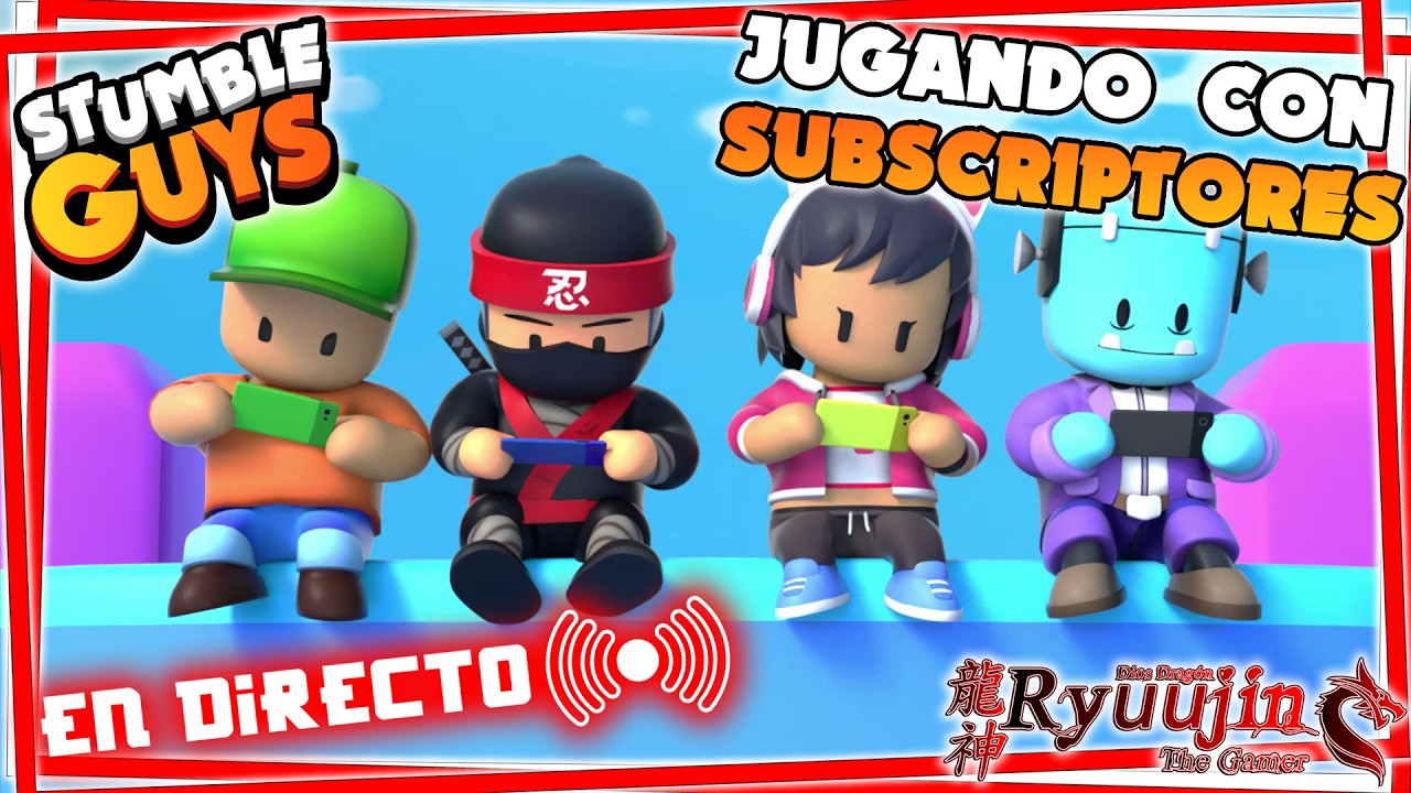 🔴STUMBLE GUYS CON SUSCRIPTORES❤️🐉#live #sgxgiveaway #stumbleguyslive #GxMiraculousLadybug
