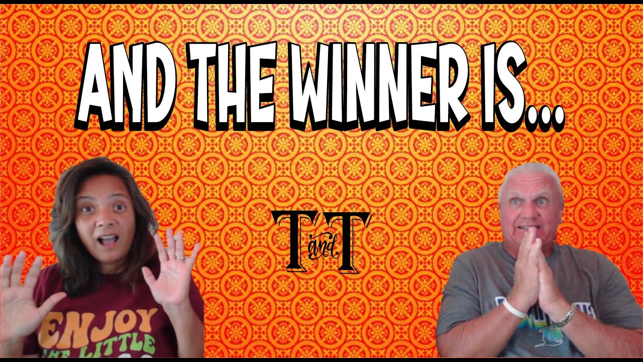 And the WINNER is.....