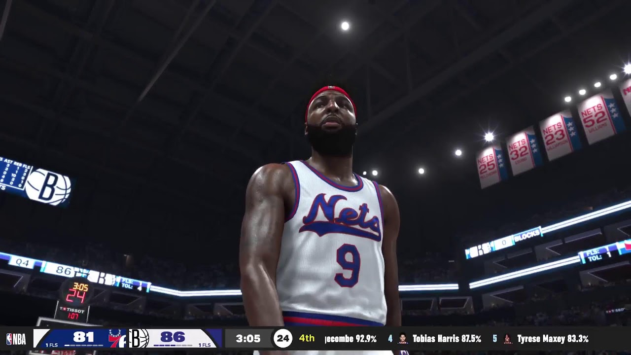 NBA2K26 League Pass 2026 Season 76ers @ Nets.