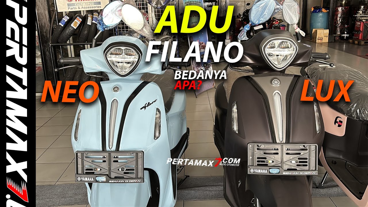 PERBEDAAN Yamaha Grand Filano LUX VS Filano Neo 125 Hybrid Apa Saja #grandfilano #filanolux #filano