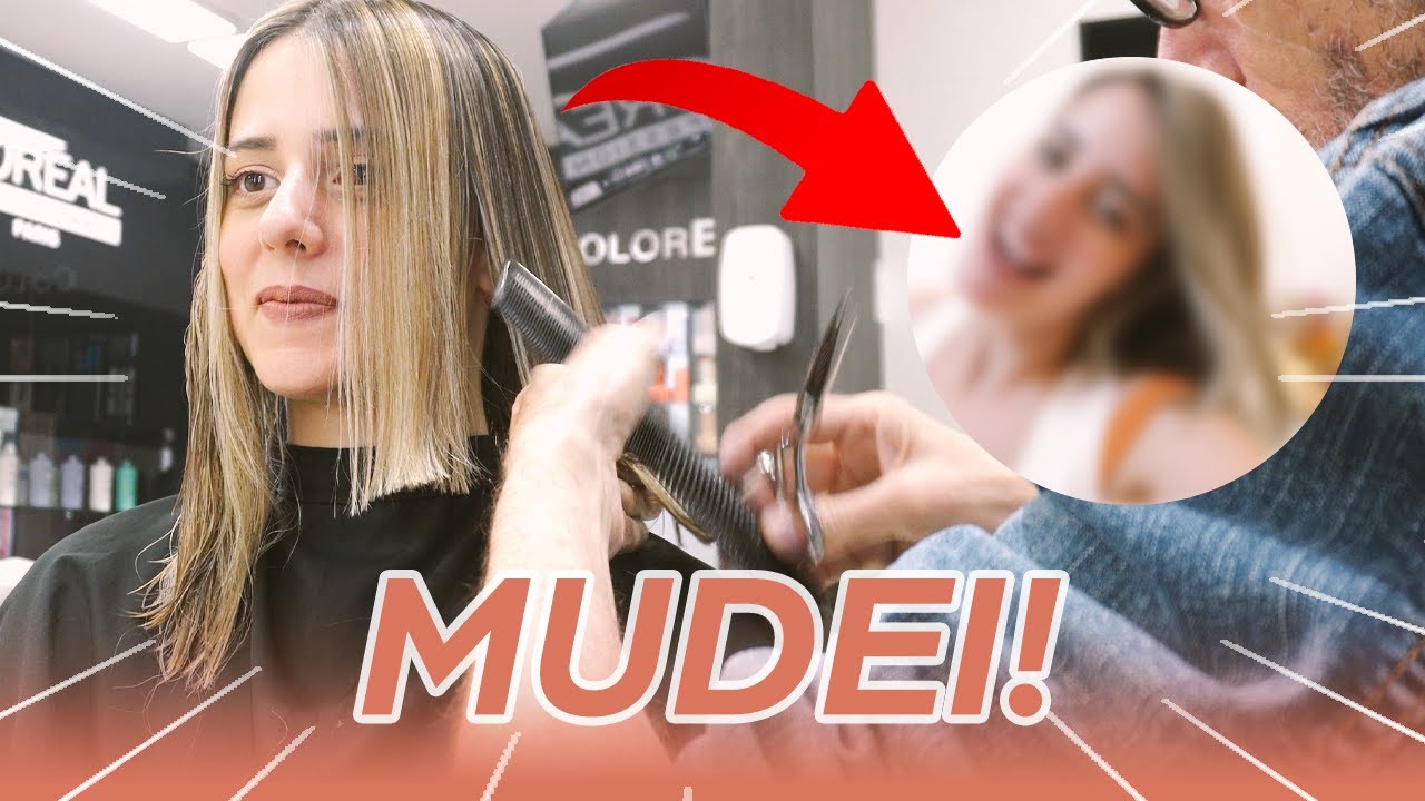 DECIDI MUDAR RADICALMENTE: MEU NOVO CORTE DE CABELO + novos móveis para nossa sala! 💇🏼  #dailyvlog