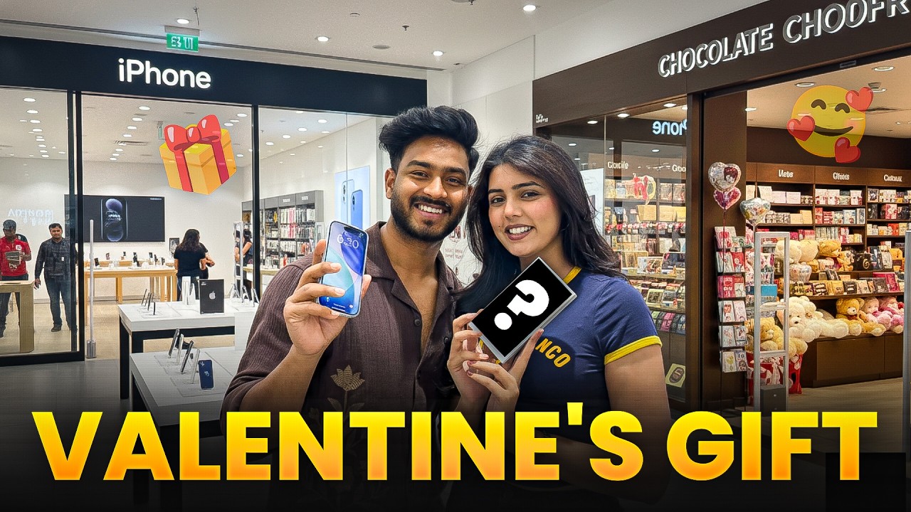 Muskan gifted me an iPhone 17 Pro on Valentine’s Day🤭