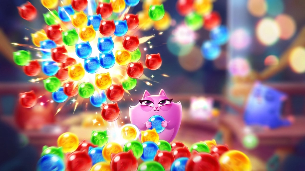 Cookie Cats Pop Full Gameplay | Cute Cats Puzzle Adventure