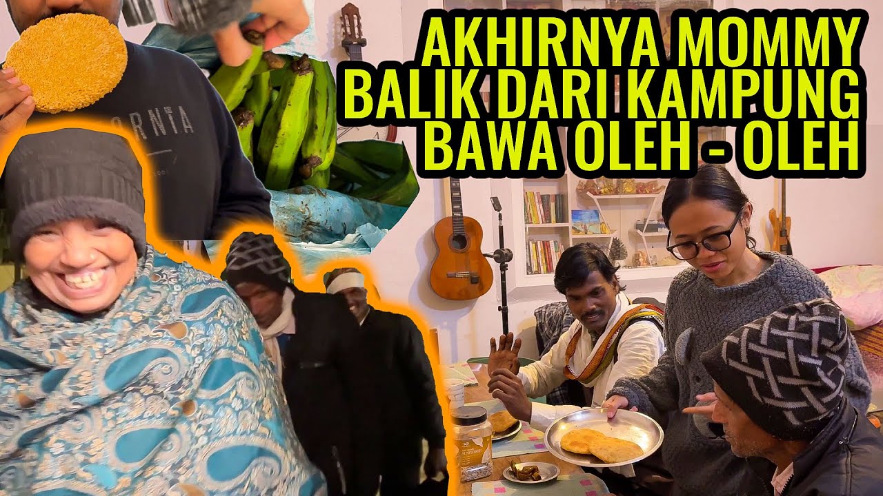 AKHIRNYA IBU MERTUA  BALIK DARI KAMPUNG INDIA ‼️ BAWA OLEH -OLEH DARI KAMPUNG⁉️