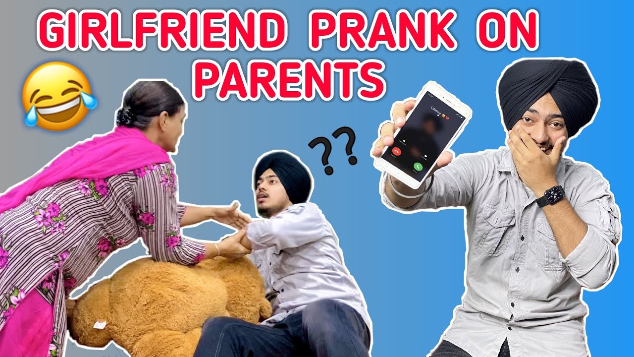 Girlfriend prank with parents 🙈❤️ *gone wrong 😱* || Inderamgharia