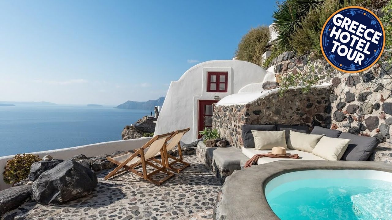 Parathyra Cave Houses by Cycladica | Santorini, Greece | Hotel Review 🌟