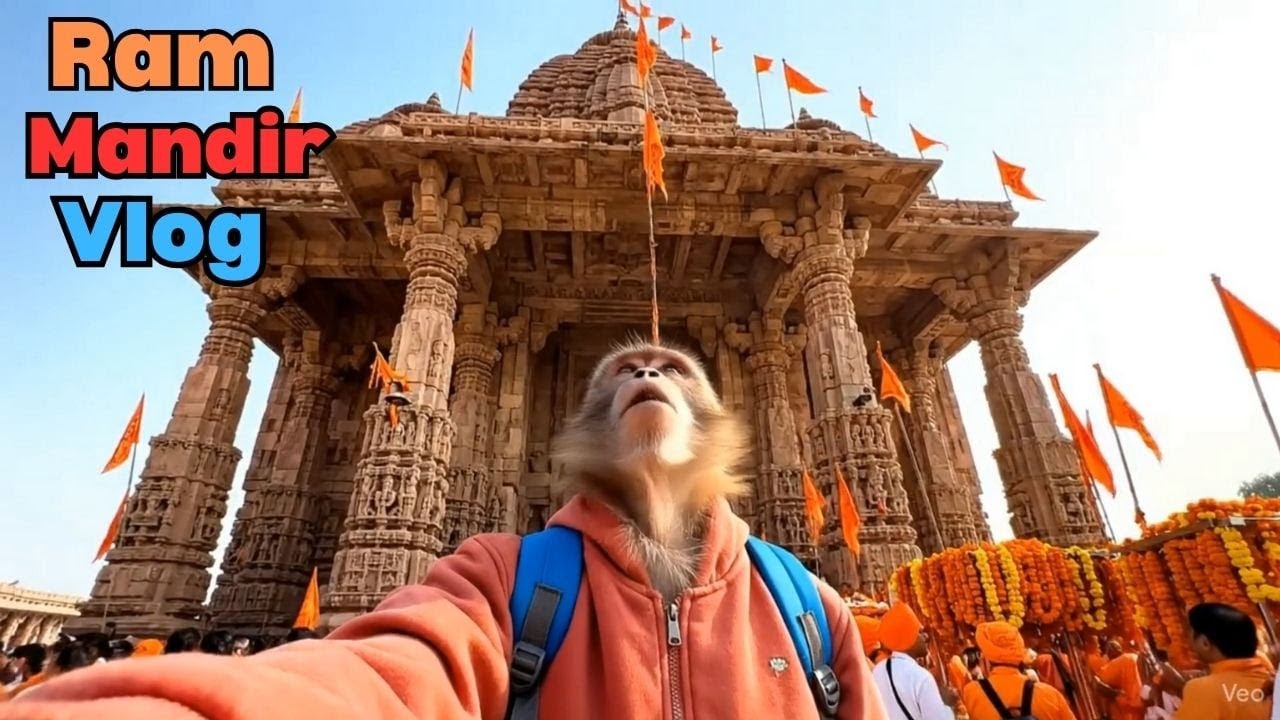 Ayodhya Ram Mandir Vlog Darshan – Emotional Vlog ❤️🐒 | Jai Shree Ram