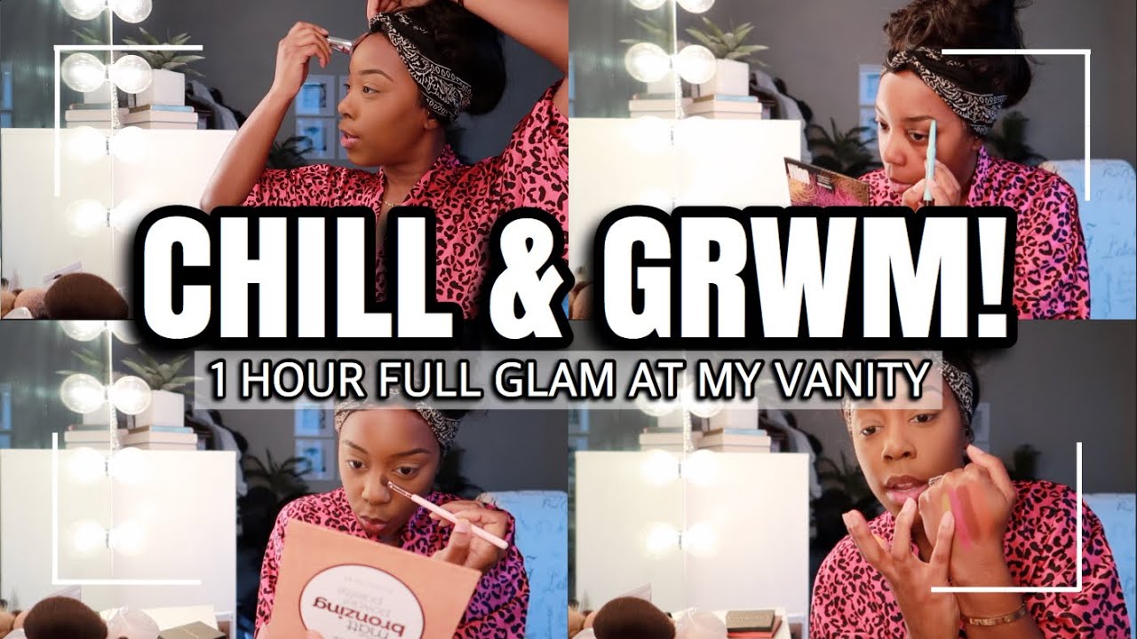 CHILL & GRWM AT MY VANITY! | TRYING PAT MCGRATH CONCEALER, A NEW BRONZER + MORE! | Andrea Renee