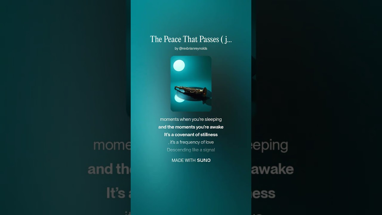 The Peace That Passes  jazz trance