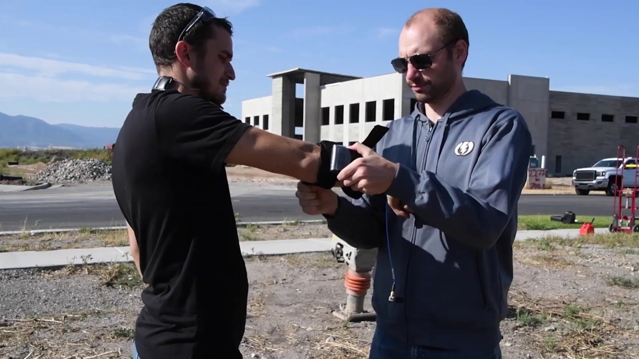 Hand-Arm Vibration Measurement Setup