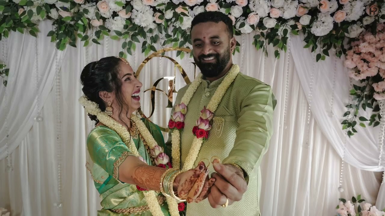 A intimate engagement Aishwarya & Nitesh #engagement #engaged #wedding #bridesmaids
