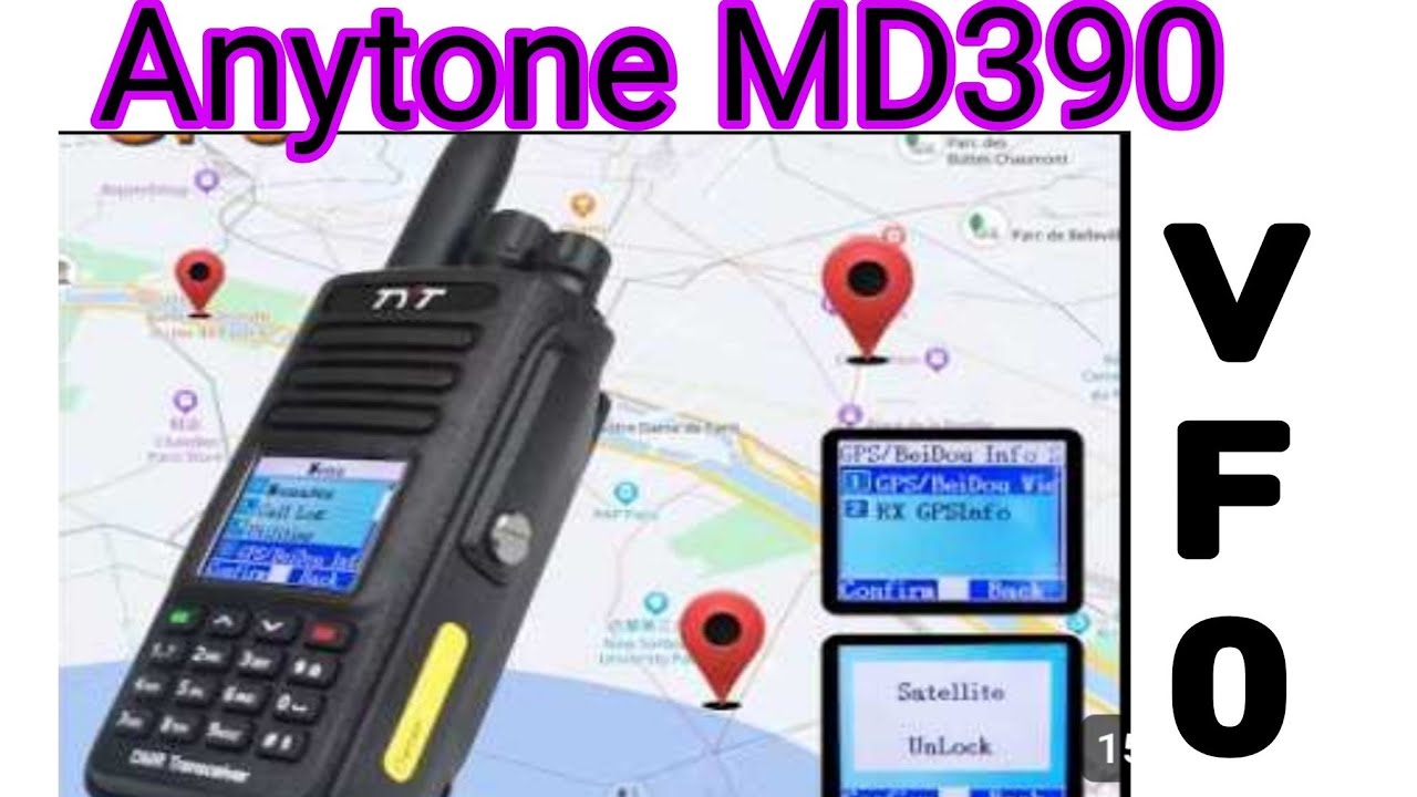 TYT MD380/390 Type Frequency 