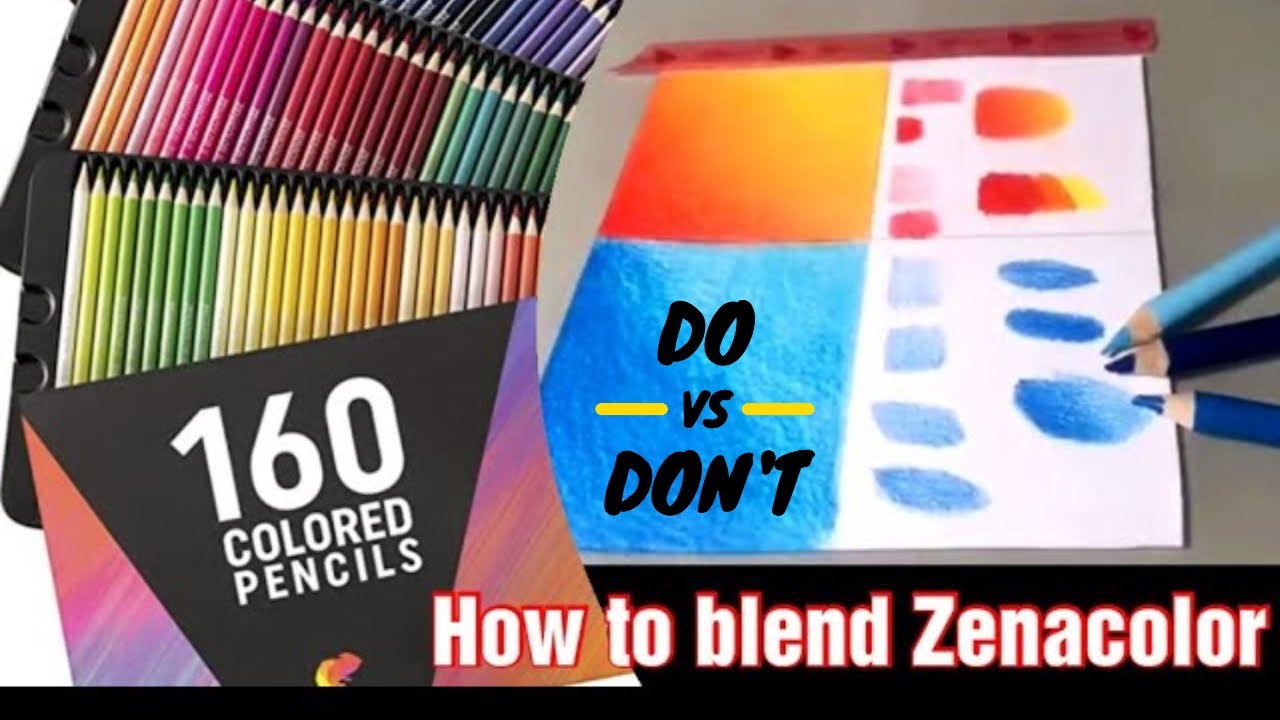 How to Blend with ZENACOLOR | Burnishing guide for beginners STEP BY STEP