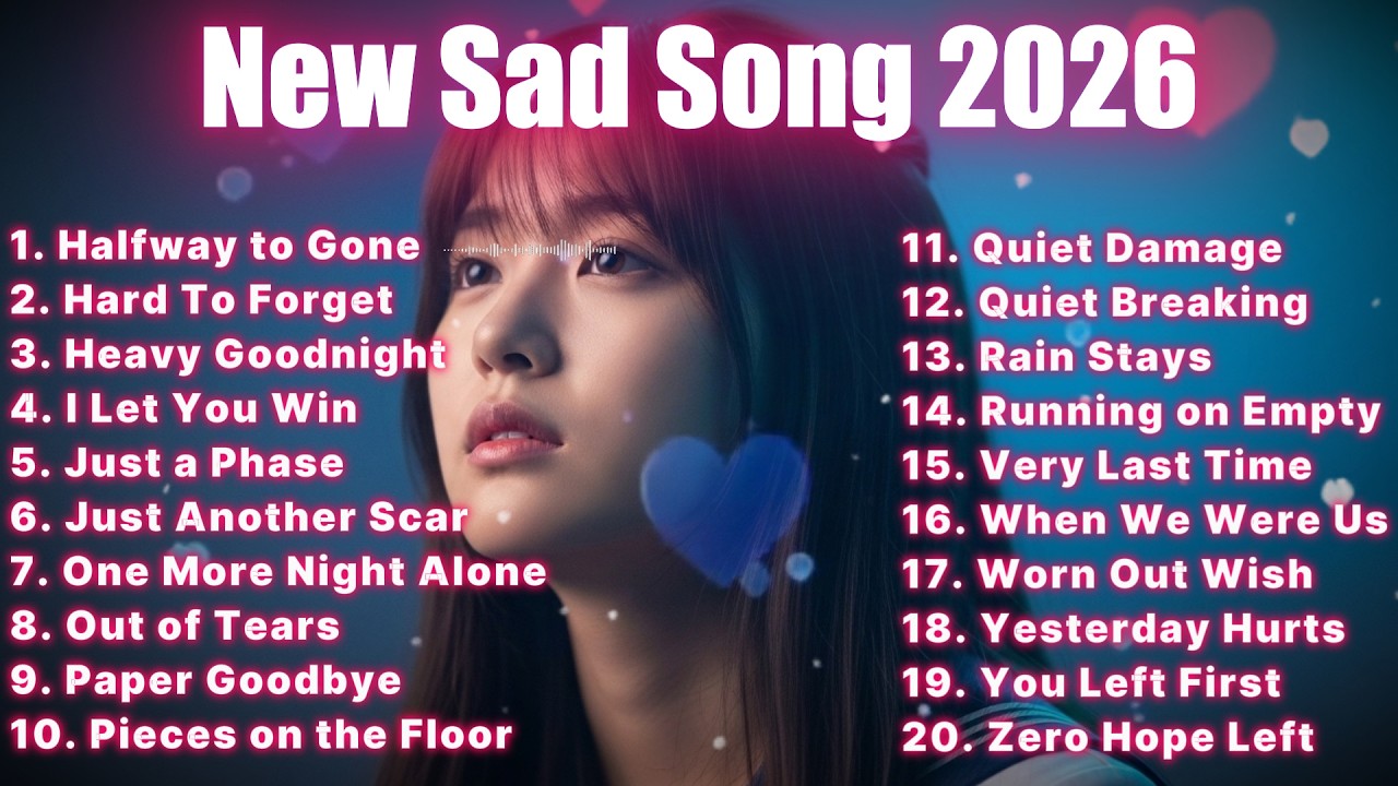 Heartbreak Songs Playlist 2026 | Sad Pop & R&B That Make You Feel Everything