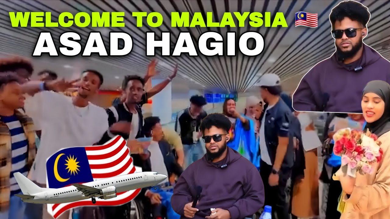 WAXAA SI HEER SARO AH LOOSOO DHAWEEYAY ASAD HAGIO..... WELCOME TO MALAYSIA @asadhagio2749 