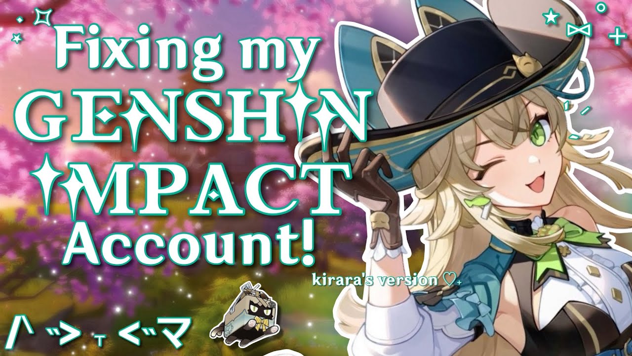 ⋆.𐙚˚ Building/Leveling up Kirara ♡.ᐟ  | Fixing My Genshin Impact Account 🐾🐈