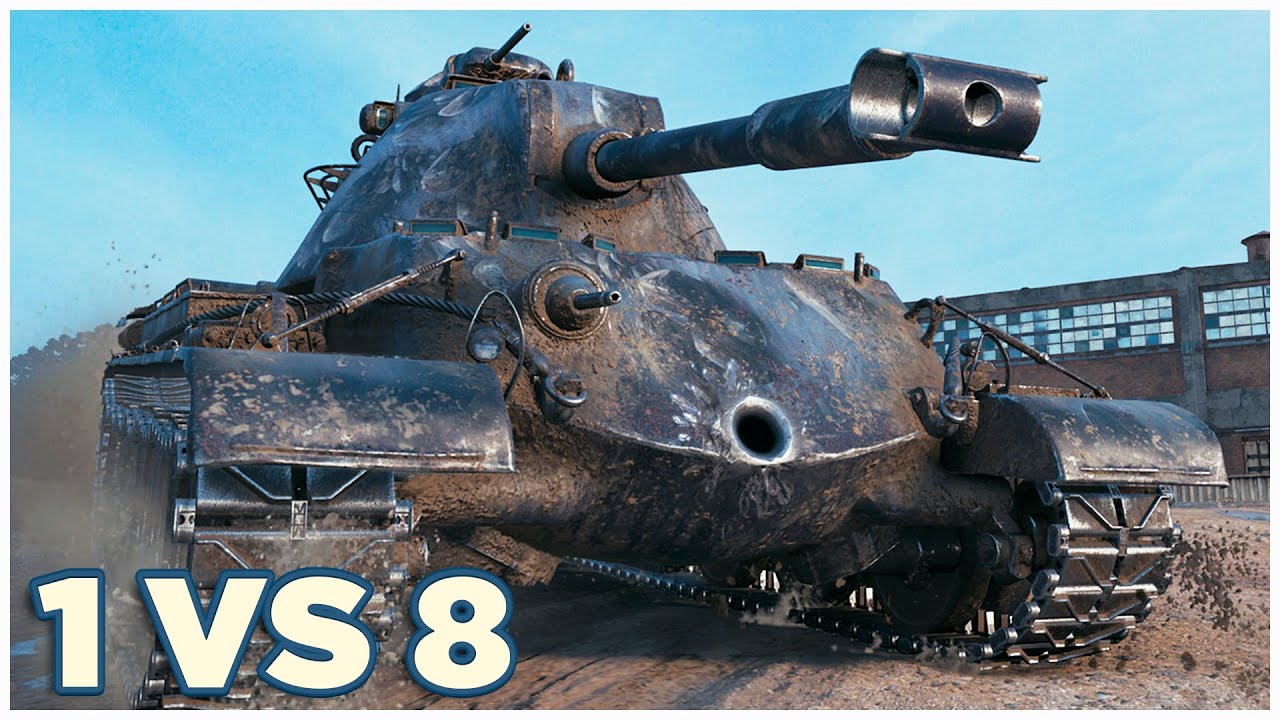 M-II-Y • 1 VS 8 и 9 МЕДАЛЕЙ на Новом Американском Танке WoT