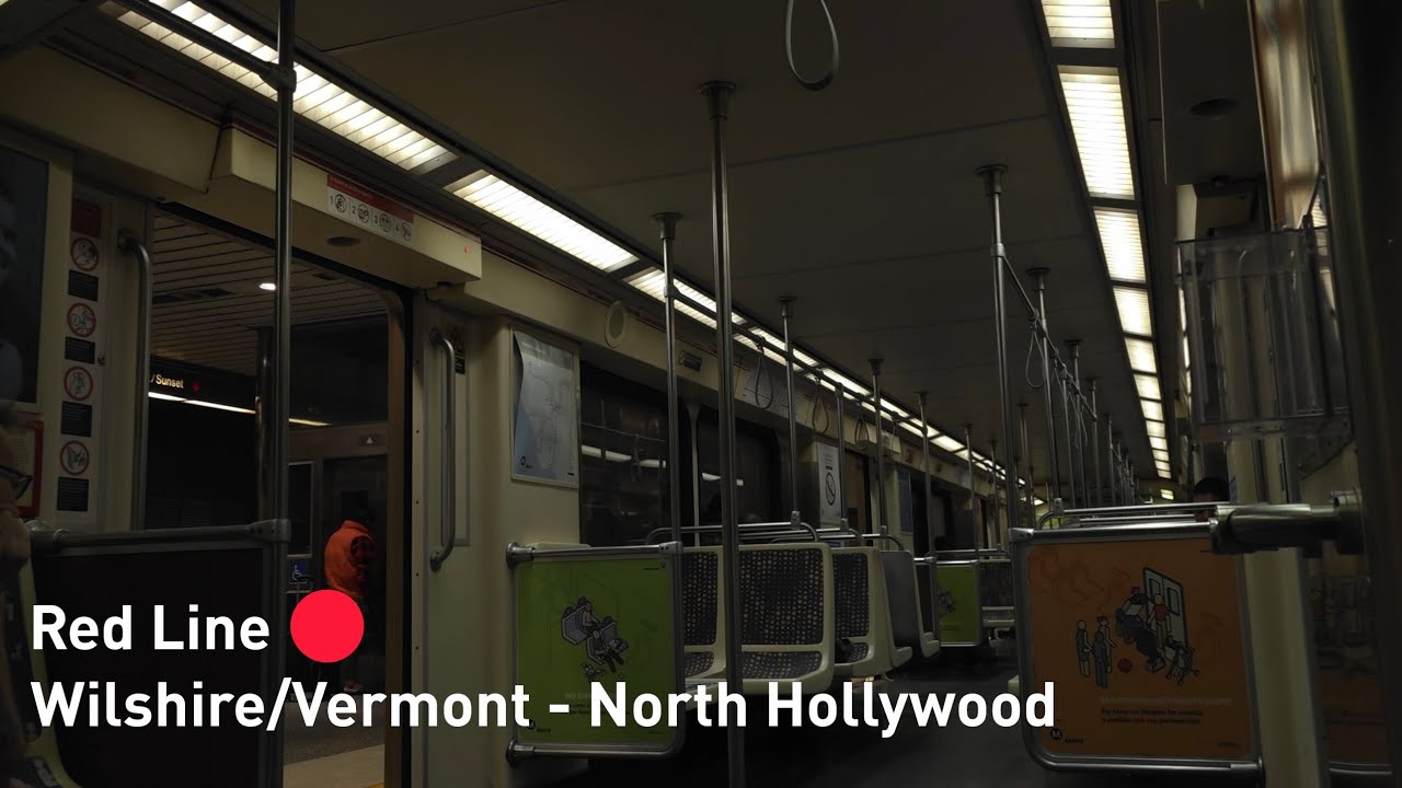 LA Metro Red Line Wilshire/Vermont - North Hollywood 