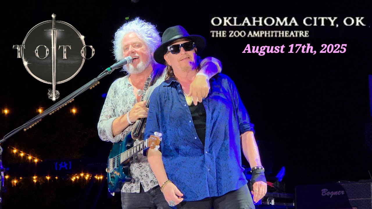 TOTO - Full Concert - Oklahoma City, OK 08/17/25, Front Row, The Zoo Amphitheatre 4K HD