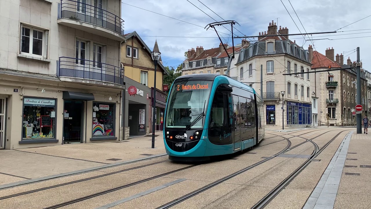Tramway de Besançon - Avenue Carnot