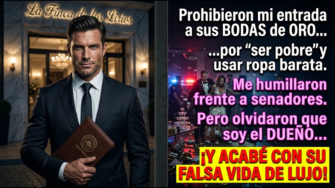 Me expulsaron de la celebración de 50 años de casados por 