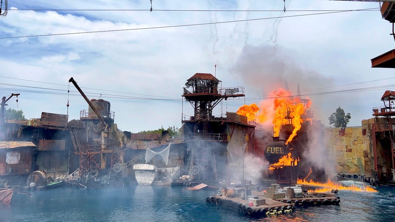 WaterWorld: A Live Sea War Spectacular 4K HDR Full Stunt Show | Universal Studios Hollywood (2023)