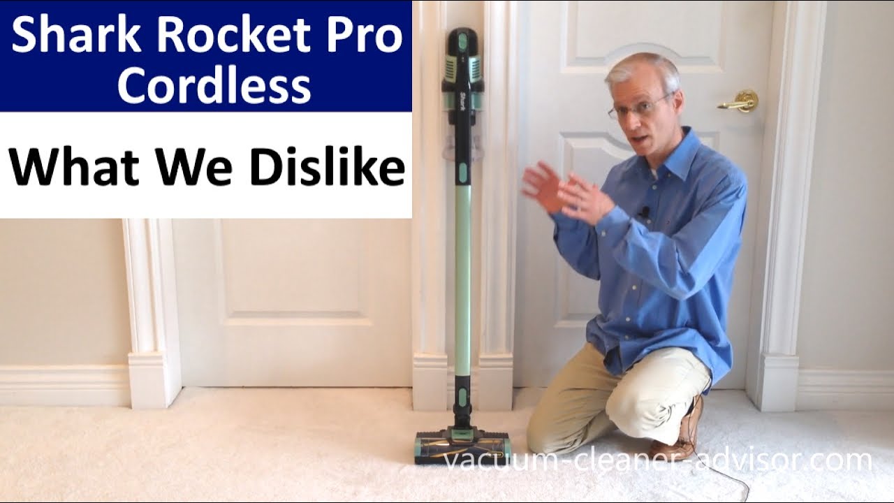 Shark Rocket Pro - What We Dislike