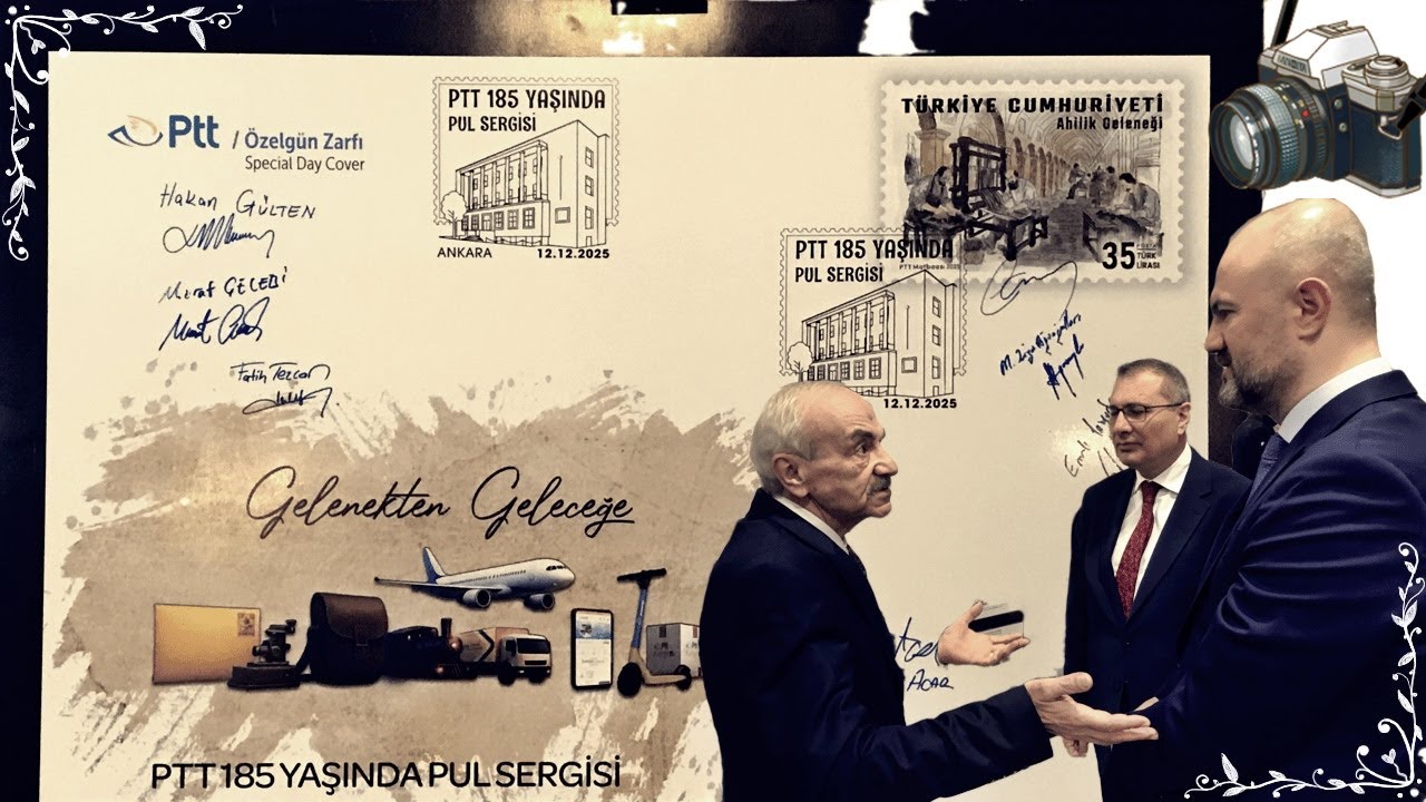 PTT 185. Yaşında Pul Sergisi &ndash; Kuruluşundan Bug&uuml;ne Filateliyle Buluşma
