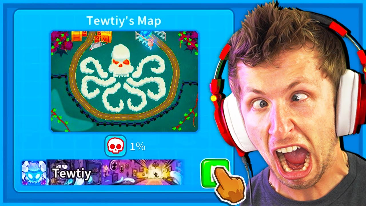 МЫ СОЗДАЕМ САМУЮ СЛОЖНУЮ КАРТУ за 10 минут! (BTD 6 Challenge)