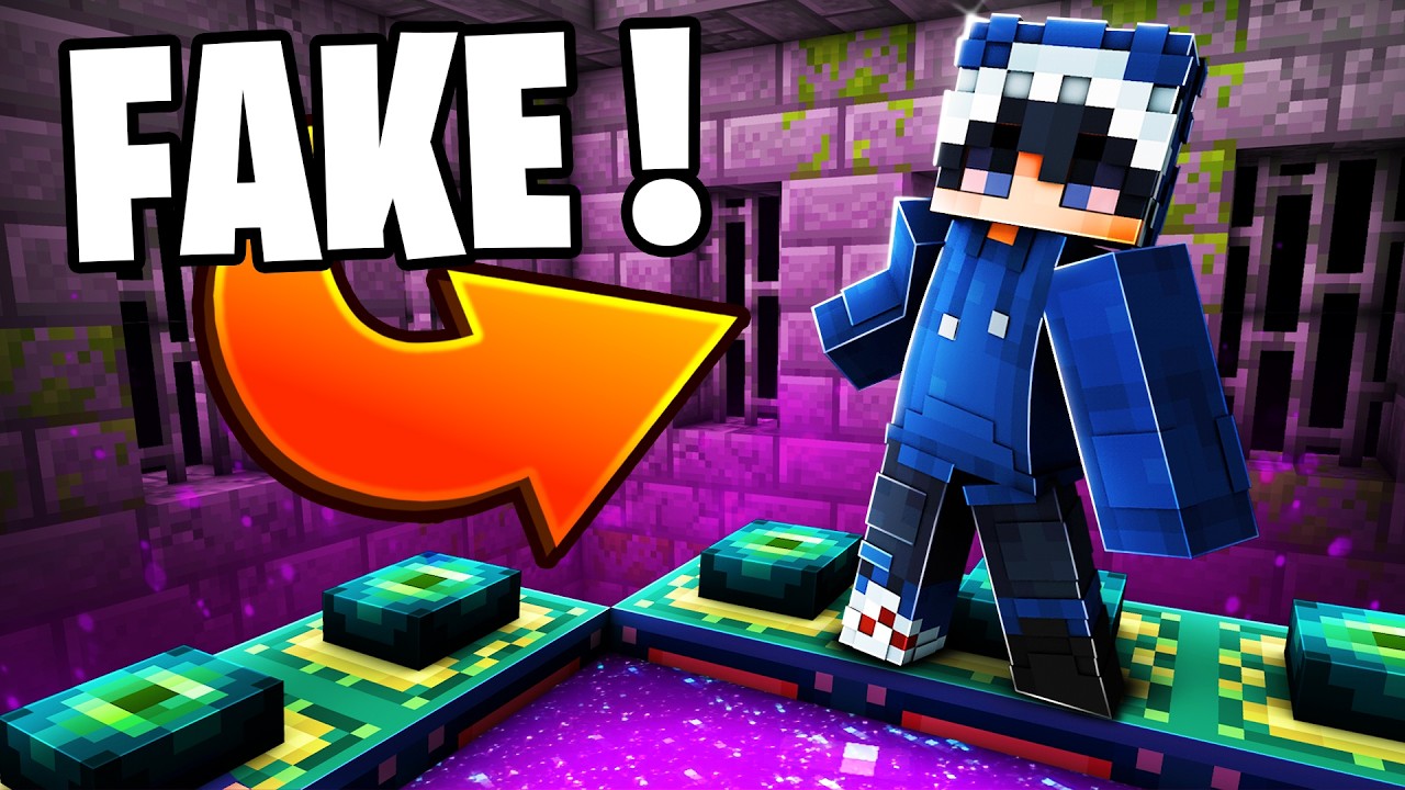 Ich habe einen Minecraft SPEEDRUN GEFAKED...