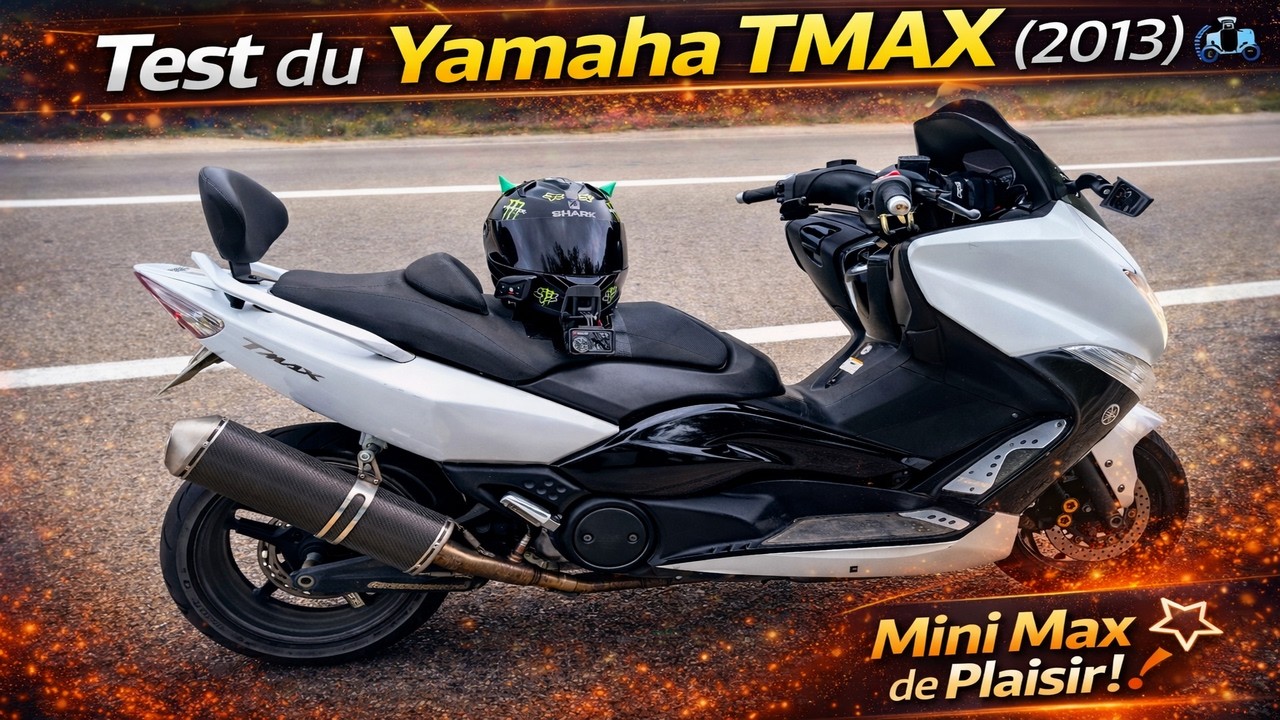 Je teste la bête noire des motards 😈 | Essai Yamaha TMAX 500 (2011) | POV Moto