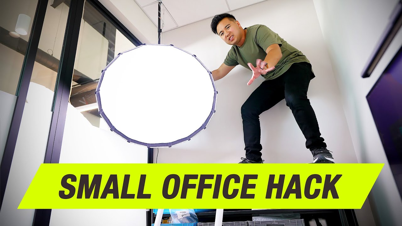 Small YouTube Office? DO THIS TO SAVE SPACE!