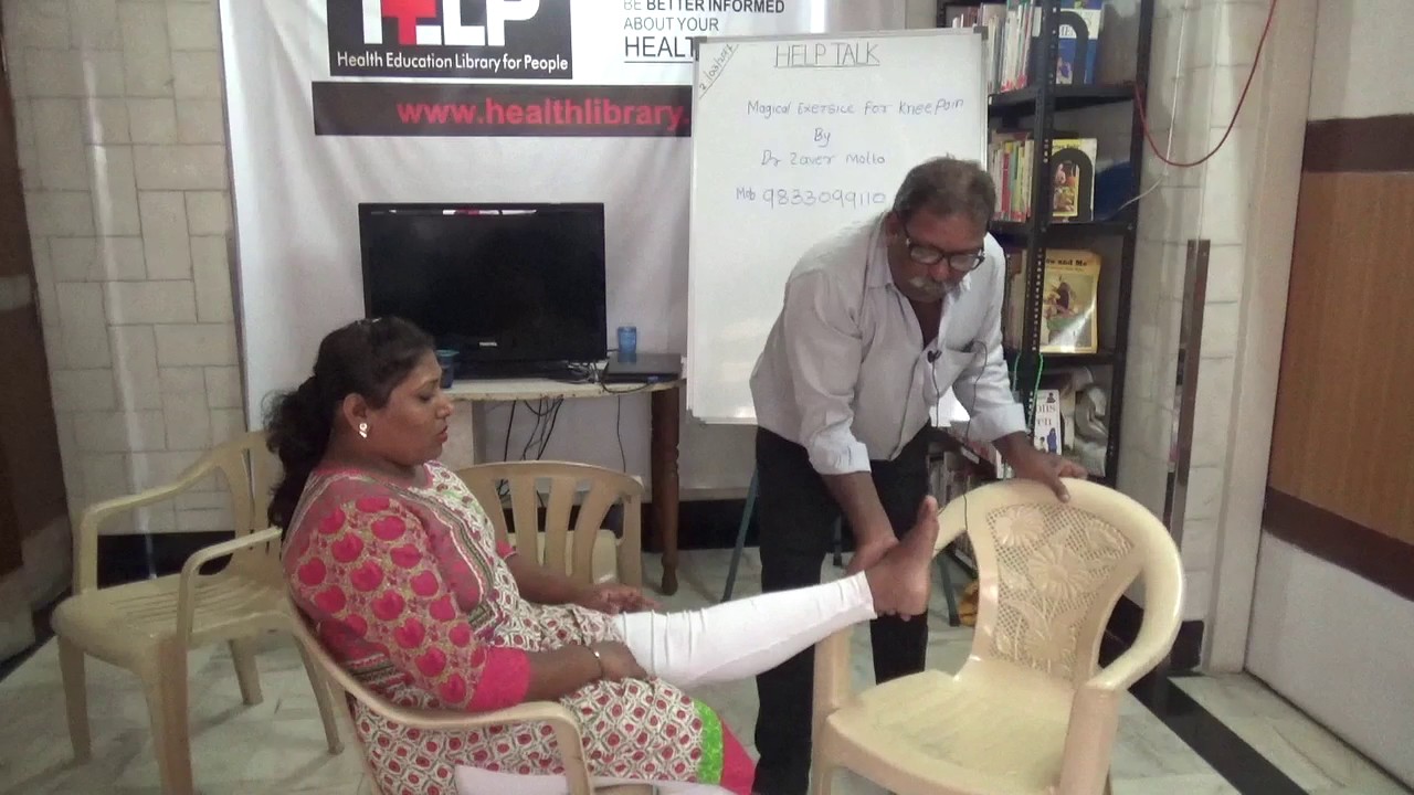 Short HELP Talks: Magical Exercise For Knee Pain By Dr. Zaver Motta