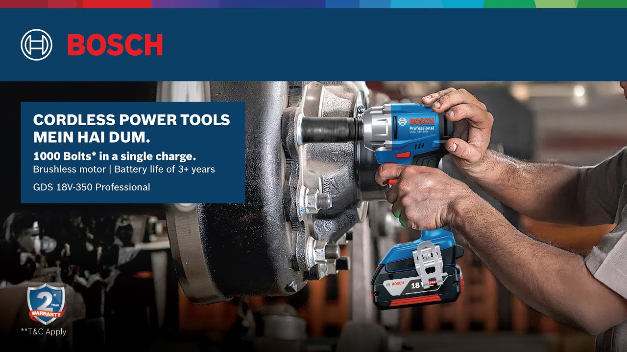 Bosch GDS 18V-350 Professional | Cordless Impact Wrench