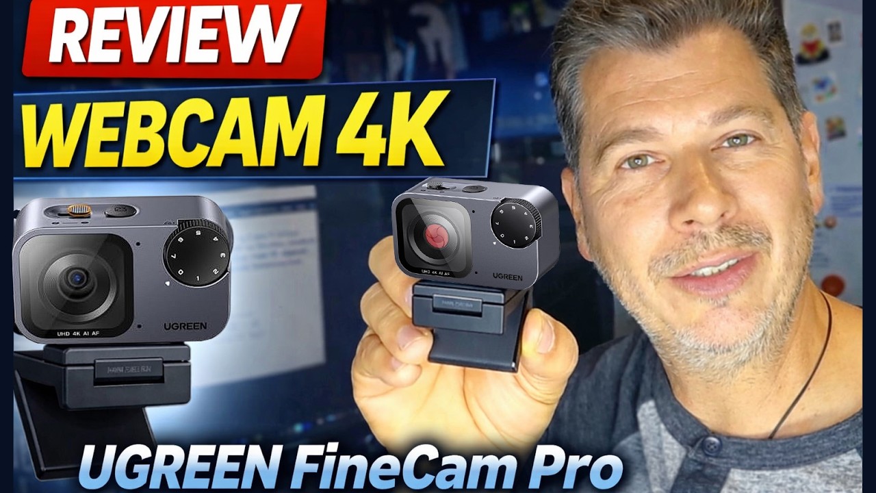 UGREEN FineCam Pro 4K - Review – Webcam 4K por menos de U$S 100