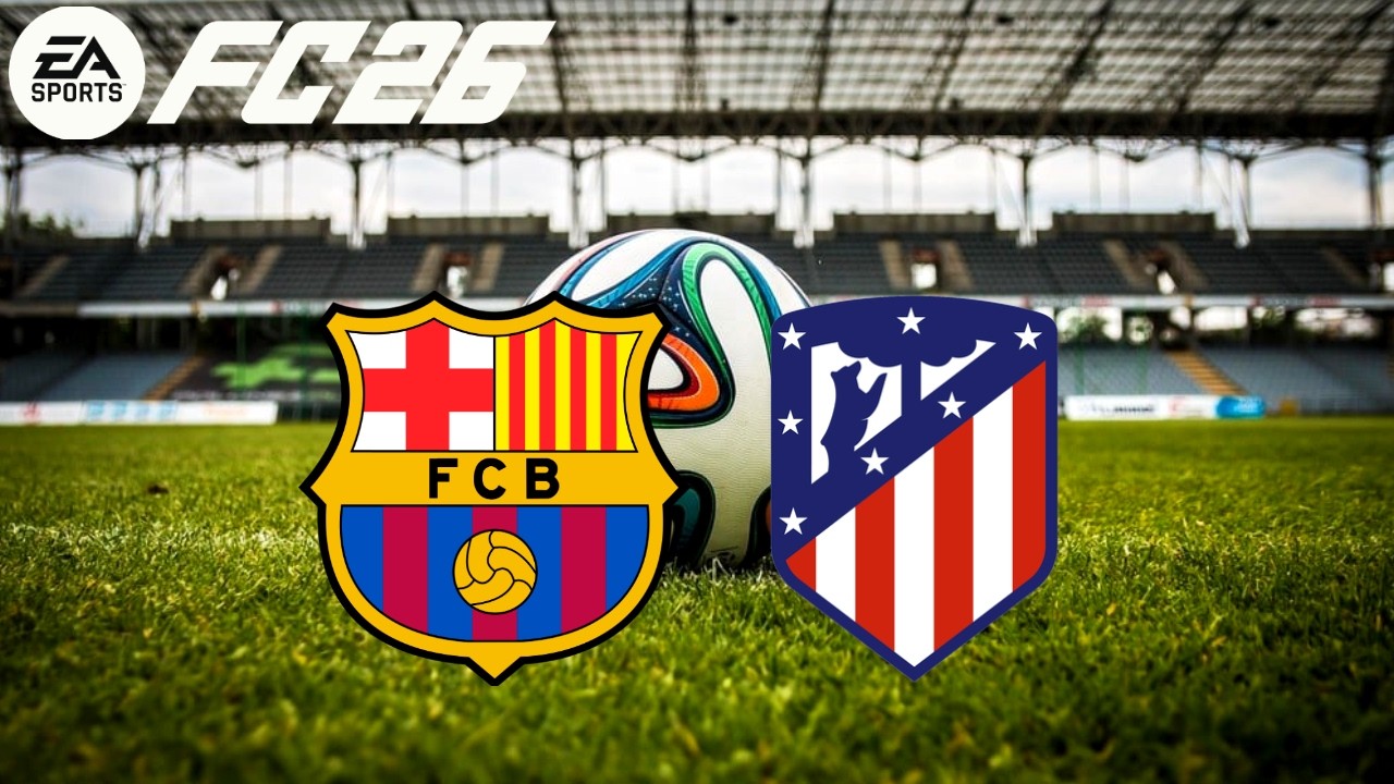🔴 BARCELONA X ATLETICO MADRID COPA DO REI 2026 SIMULAÇÃO FUTEBOL EA FC 26