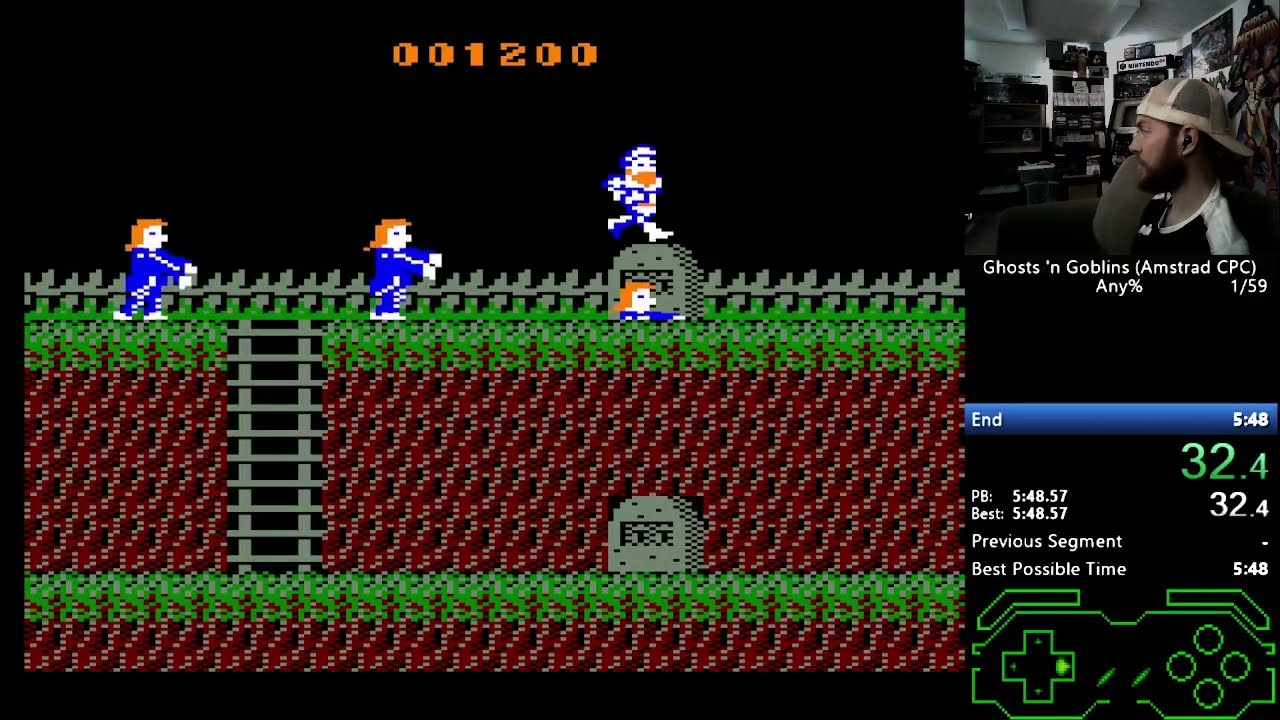 Ghosts 'n Goblins (Amstrad CPC) 1 Loop 5:04