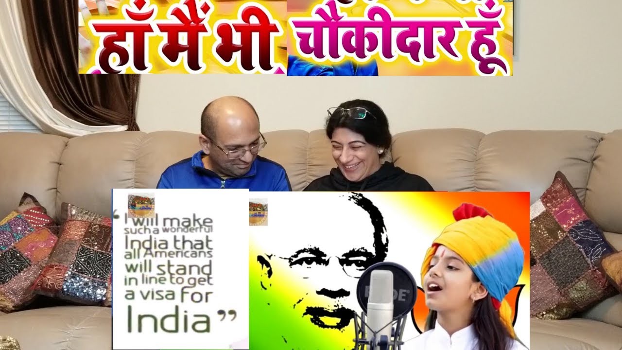 Choukidar || मैं भी हूँ चौकीदार || Main Hoon Chowkidar Song || American Indians REACTION!!
