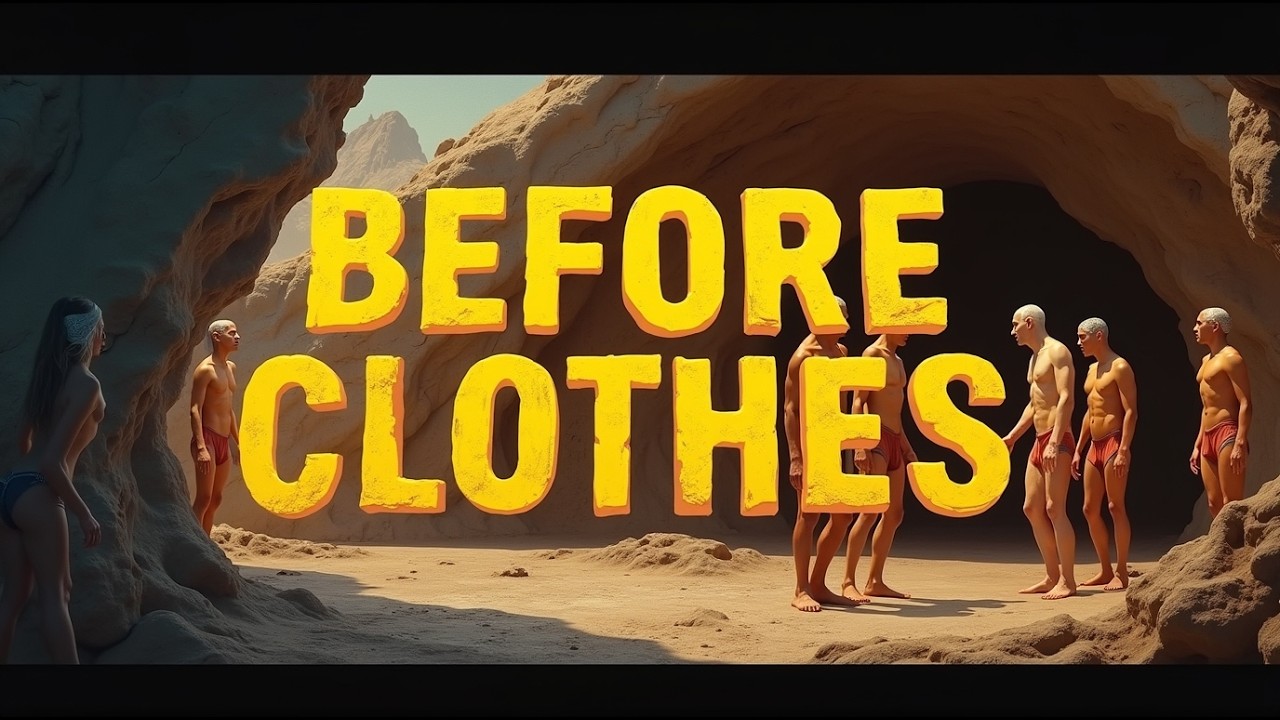Ancient Body Painting Before Modern Clothing