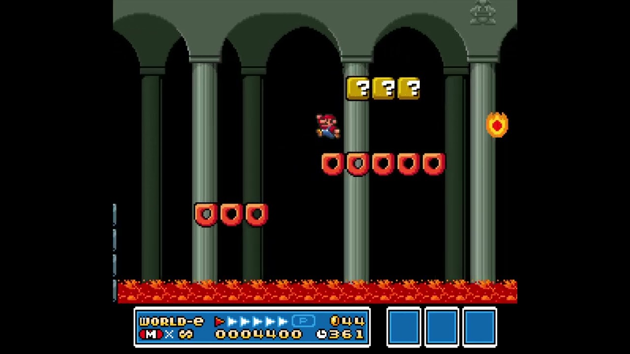 Pyrosphere Castle | SMAS SMB3 Custom Level